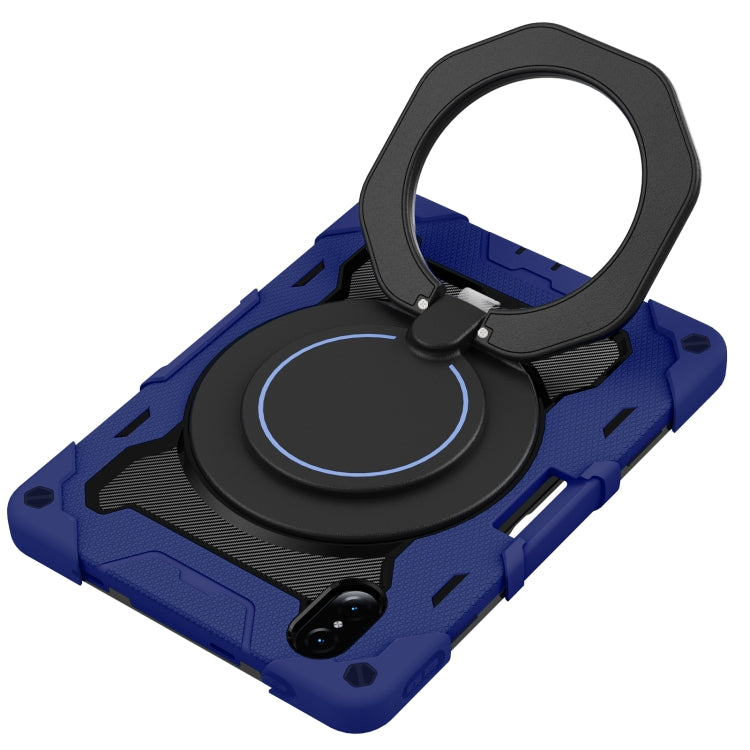 For Honor Tablet V7 Pro Armor Contrast Color Silicone + PC Tablet Case(Navy Blue) - Honor by buy2fix | Online Shopping UK | buy2fix