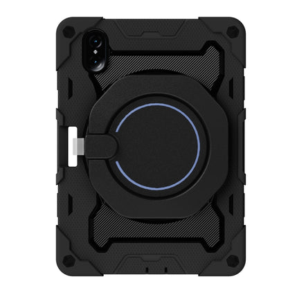 For Honor Tablet V7 Pro Armor Contrast Color Silicone + PC Tablet Case(Black) - Honor by buy2fix | Online Shopping UK | buy2fix