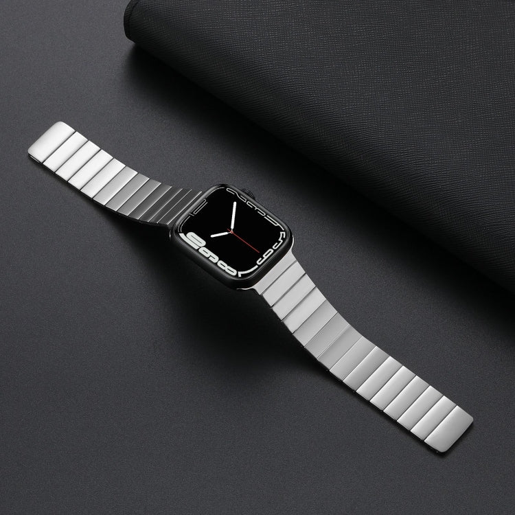 Magnetic Steel Watch Band For Apple Watch Ultra 49mm&Watch Ultra 2 49mm / Series 9&8&7 45mm / SE 3&SE 2&6&SE&5&4 44mm / 3&2&1 42mm(Rose Pink) by buy2fix