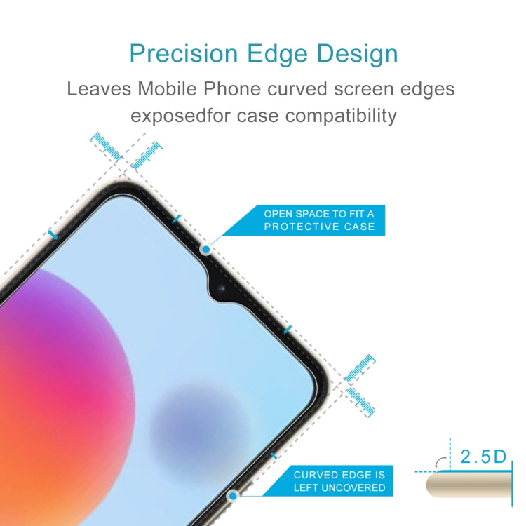 50 PCS 0.26mm 9H 2.5D Tempered Glass Film For ZTE Blade A52 2022 - ZTE Tempered Glass by buy2fix | Online Shopping UK | buy2fix