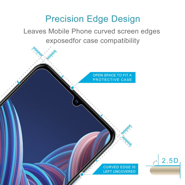 50 PCS 0.26mm 9H 2.5D Tempered Glass Film For ZTE Blade A72 2022 5G - ZTE Tempered Glass by buy2fix | Online Shopping UK | buy2fix