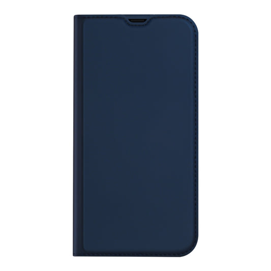 For iPhone 14/13 DUX DUCIS Skin Pro Series Shockproof Horizontal Flip Leather Phone Case (Dark Blue) by DUX DUCIS