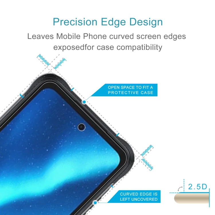 50 PCS 0.26mm 9H 2.5D Tempered Glass Film For Umidigi Bison 2 - For Umidigi by buy2fix | Online Shopping UK | buy2fix