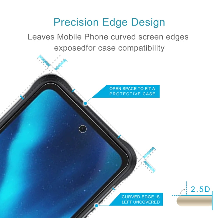 50 PCS 0.26mm 9H 2.5D Tempered Glass Film For Umidigi Bison 2 Pro - For Umidigi by buy2fix | Online Shopping UK | buy2fix