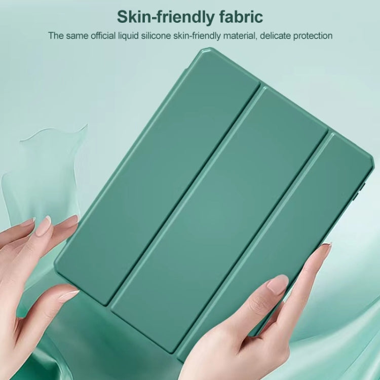 For iPad 10.2 2021 / 2020 / 2019 Mutural Pinyue Series Smart Leather Tablet Case(Mint Green) by Mutural