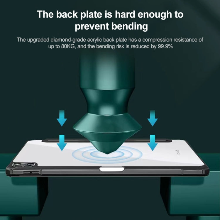 For iPad 10.2 2021 / 2020 / 2019 Mutural Pinyue Series Smart Leather Tablet Case(Black) by Mutural