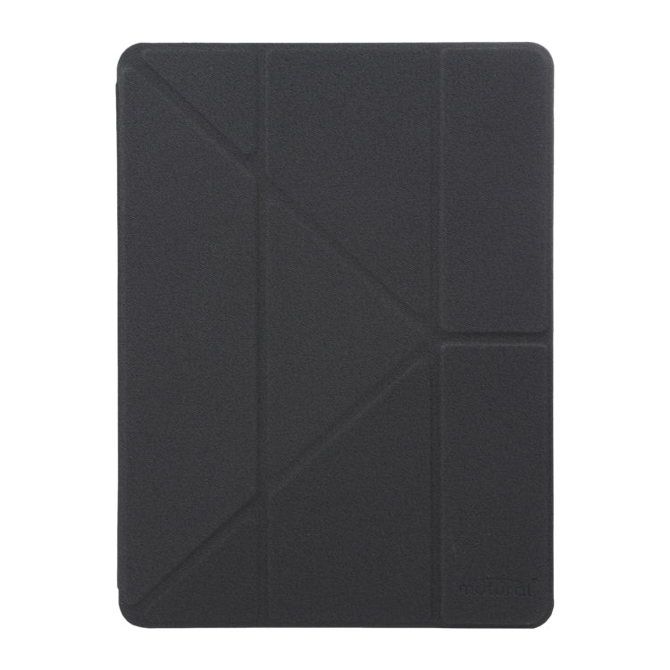 Mutural King Kong Series Deformation Holder Leather Tablet Case For iPad 9.7 2018 / 2017(Black) - iPad 9.7 (2018) & (2017) Cases by Mutural | Online Shopping UK | buy2fix