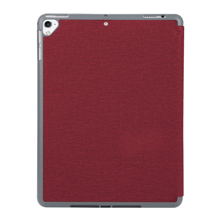 Mutural King Kong Series Deformation Holder Leather Tablet Case For iPad 9.7 2018 / 2017(Red) - iPad 9.7 (2018) & (2017) Cases by Mutural | Online Shopping UK | buy2fix