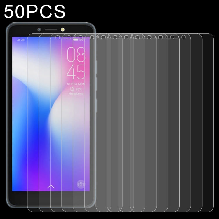 50 PCS 0.26mm 9H 2.5D Tempered Glass Film For TECNO Pop 2 - Tecno Tempered Glass by buy2fix | Online Shopping UK | buy2fix