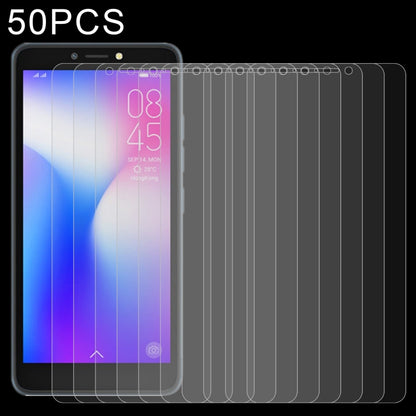 50 PCS 0.26mm 9H 2.5D Tempered Glass Film For TECNO Pop 2 - Tecno Tempered Glass by buy2fix | Online Shopping UK | buy2fix