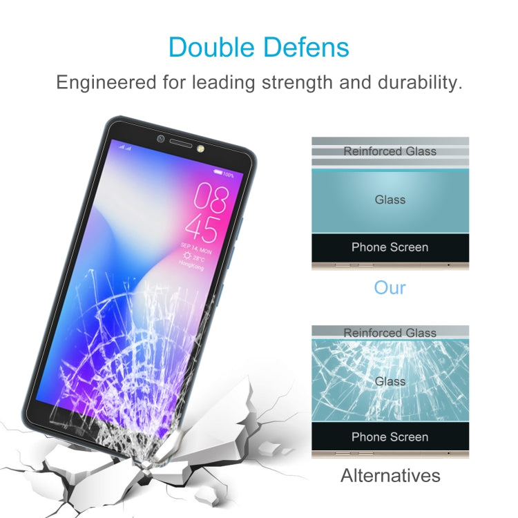 50 PCS 0.26mm 9H 2.5D Tempered Glass Film For TECNO Pop 2 - Tecno Tempered Glass by buy2fix | Online Shopping UK | buy2fix
