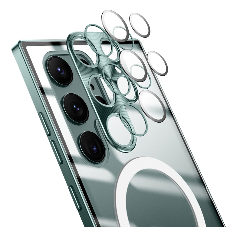 For Samsung Galaxy S22+ Frosted Metal Phone Case(Purple) - Galaxy S22+ 5G Cases by buy2fix | Online Shopping UK | buy2fix