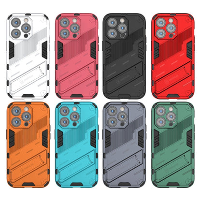 For iPhone 14 Pro Punk Armor 2 in 1 PC + TPU Phone Case(Green) by buy2fix