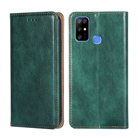 For DOOGEE X96 Pro Gloss Oil Solid Color Magnetic Leather Phone Case(Green) - Doogee Cases by buy2fix | Online Shopping UK | buy2fix