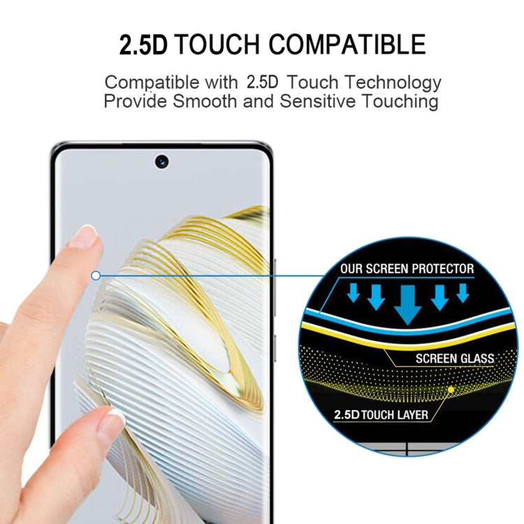 25 PCS 3D Curved Edge Full Screen Tempered Glass Film For Huawei nova 10 - Huawei Tempered Glass by buy2fix | Online Shopping UK | buy2fix