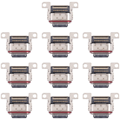 For Samsung Galaxy S22 Ultra 10pcs Charging Port Connector -  by buy2fix | Online Shopping UK | buy2fix