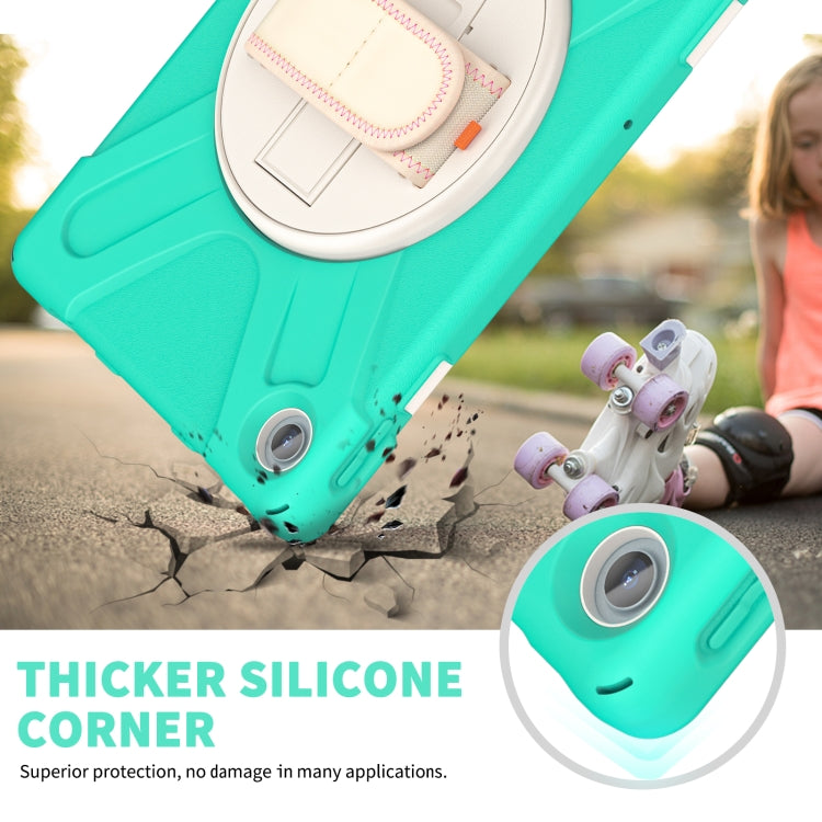 For Lenovo Tab M10 Plus 10.6 3rd Gen 2022 Silicone + PC Protective Tablet Case(Mint Green) - Lenovo by buy2fix | Online Shopping UK | buy2fix