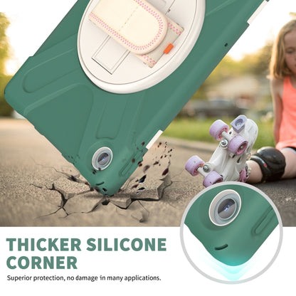 For Lenovo Tab M10 Plus 10.6 3rd Gen 2022 Silicone + PC Protective Tablet Case(Emerald Green) - Lenovo by buy2fix | Online Shopping UK | buy2fix