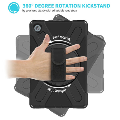 For Lenovo Tab M10 Plus 10.6 3rd Gen 2022 Silicone + PC Protective Tablet Case(Black) - Lenovo by buy2fix | Online Shopping UK | buy2fix