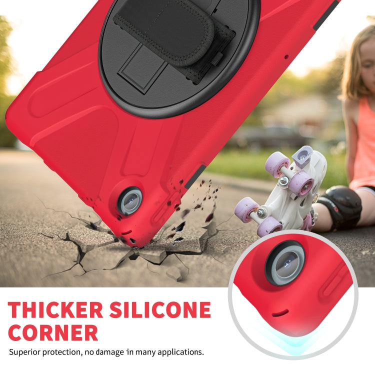 For Lenovo Tab M10 Plus 10.6 3rd Gen 2022 Silicone + PC Protective Tablet Case(Red) - Lenovo by buy2fix | Online Shopping UK | buy2fix