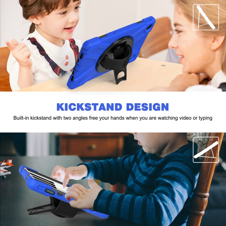 For Lenovo Tab M10 Plus 10.6 3rd Gen 2022 Silicone + PC Protective Tablet Case(Blue) - Lenovo by buy2fix | Online Shopping UK | buy2fix