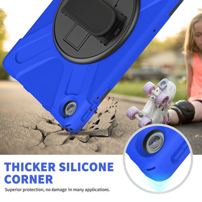 For Lenovo Tab M10 Plus 10.6 3rd Gen 2022 Silicone + PC Protective Tablet Case(Blue) - Lenovo by buy2fix | Online Shopping UK | buy2fix