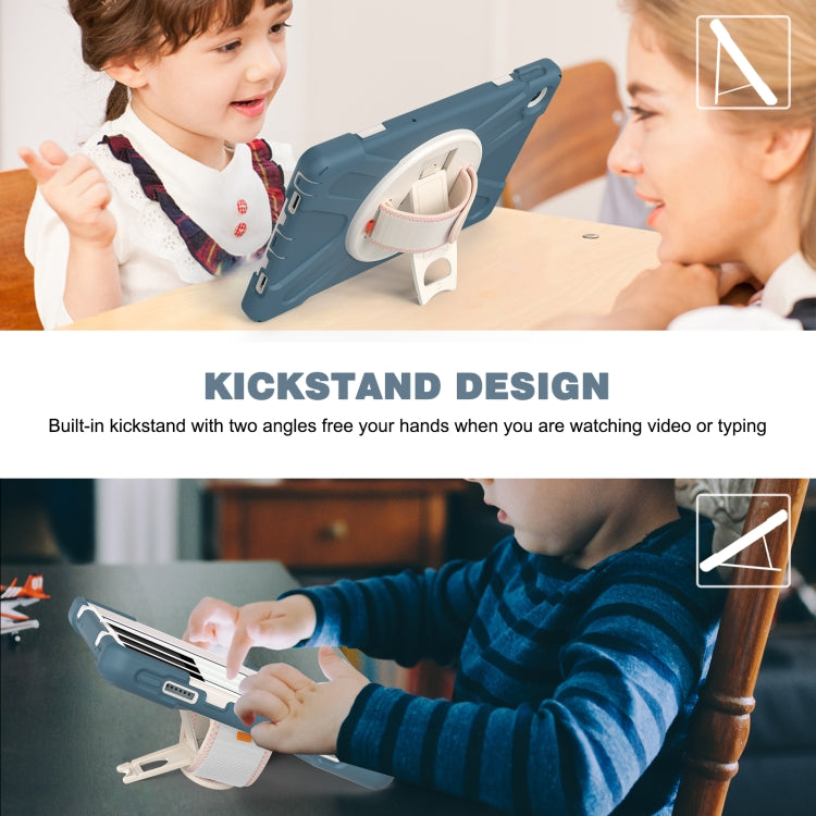 For Lenovo Tab M10 Plus 10.6 3rd Gen 2022 Silicone + PC Protective Tablet Case(Cornflower Blue) - Lenovo by buy2fix | Online Shopping UK | buy2fix