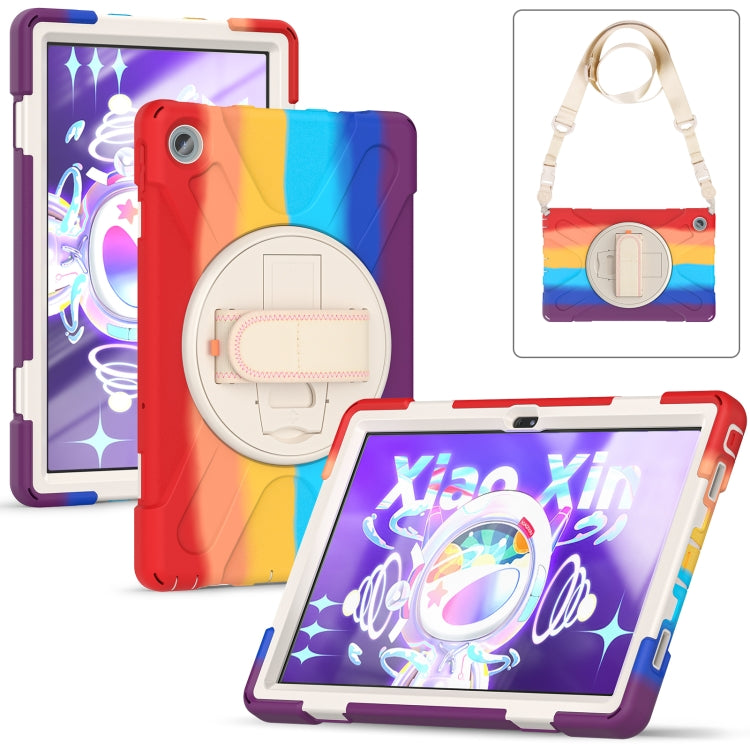 For Lenovo Tab M10 Plus 10.6 3rd Gen 2022 Silicone + PC Protective Tablet Case(Colorful Red) - Lenovo by buy2fix | Online Shopping UK | buy2fix