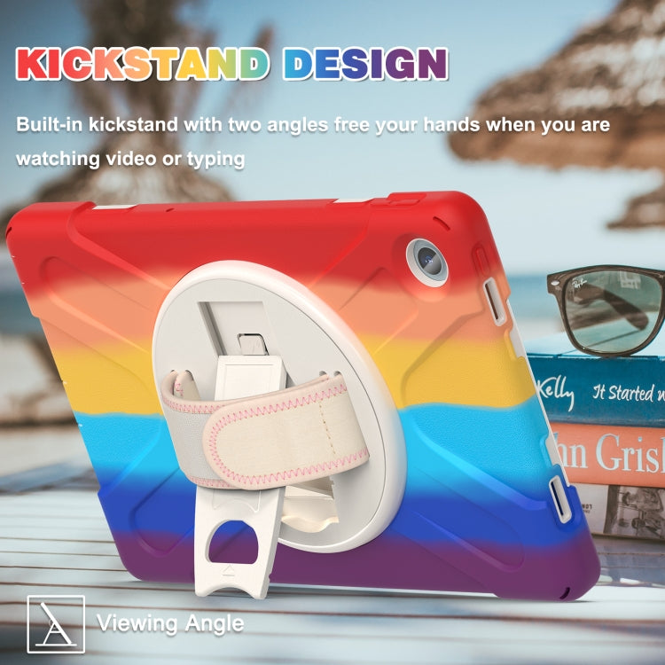 For Lenovo Tab M10 Plus 10.6 3rd Gen 2022 Silicone + PC Protective Tablet Case(Colorful Red) - Lenovo by buy2fix | Online Shopping UK | buy2fix