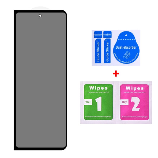 Full Cover Anti-peeping Tempered Glass Film For Samsung Galaxy Z Fold3 5G by buy2fix
