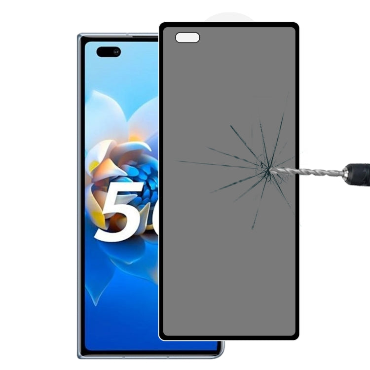 Full Cover Anti-peeping Tempered Glass Film For Huawei Mate X2 by buy2fix