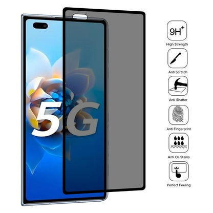 Full Cover Anti-peeping Tempered Glass Film For Huawei Mate X2 by buy2fix