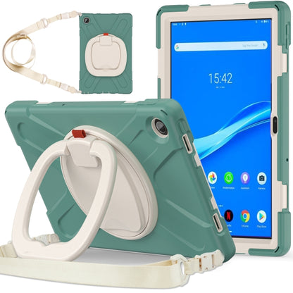 For Lenovo Tab M10 Plus 10.6 3rd Gen 2022 Silicone + PC Protective Tablet Case(Emerald Green) - Lenovo by buy2fix | Online Shopping UK | buy2fix