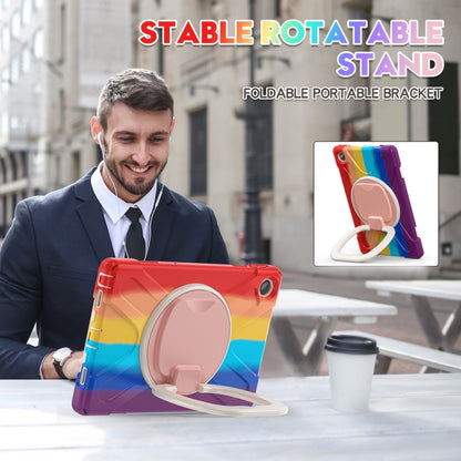 For Lenovo Tab M10 Plus 10.6 3rd Gen 2022 Silicone + PC Protective Tablet Case(Colorful Red) - Lenovo by buy2fix | Online Shopping UK | buy2fix