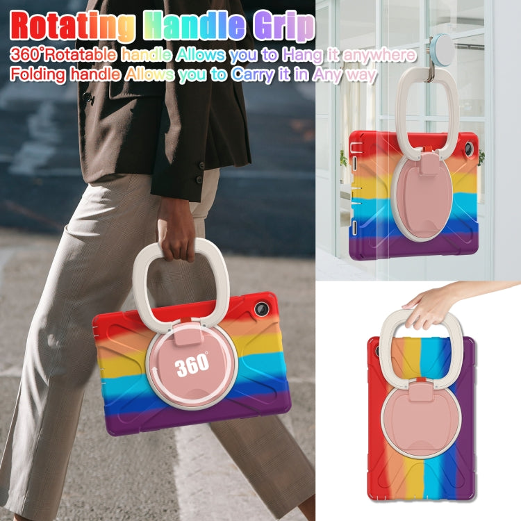 For Lenovo Tab M10 Plus 10.6 3rd Gen 2022 Silicone + PC Protective Tablet Case(Colorful Red) - Lenovo by buy2fix | Online Shopping UK | buy2fix