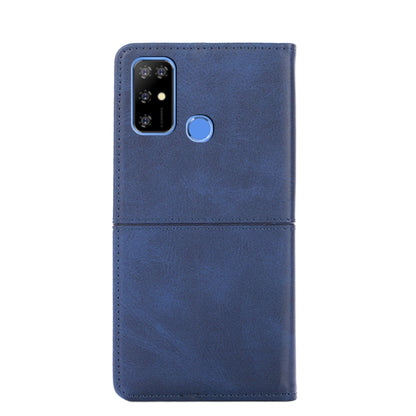 For Doogee X96 Pro Cow Texture Magnetic Horizontal Flip Leather Phone Case(Blue) - Doogee Cases by buy2fix | Online Shopping UK | buy2fix