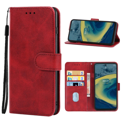 For Nokia XR20 Leather Phone Case(Red) - Nokia Cases by buy2fix | Online Shopping UK | buy2fix