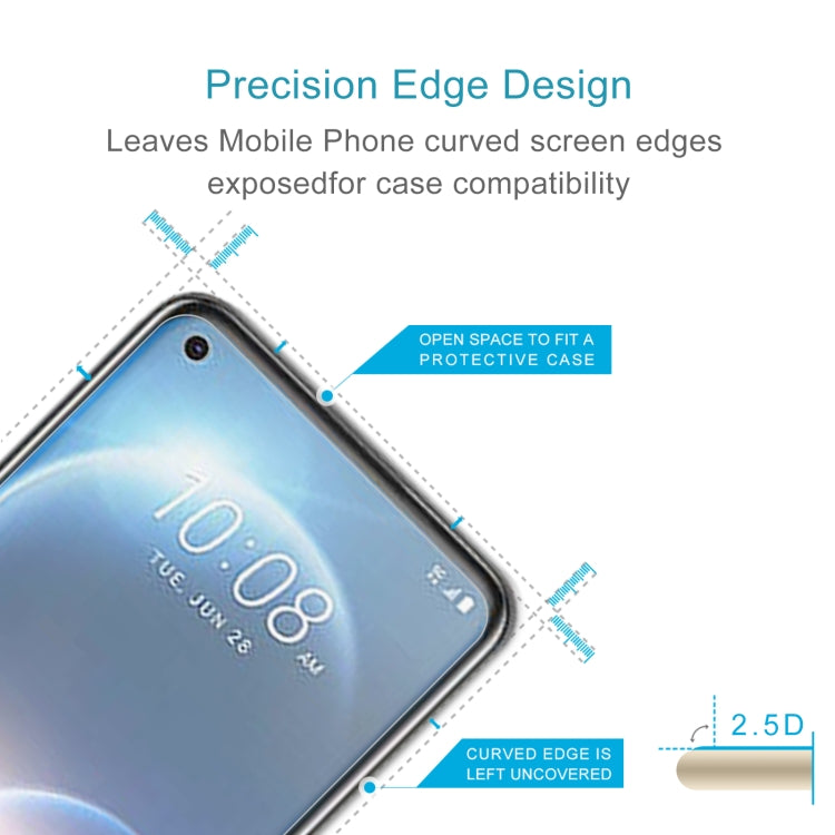 50 PCS 0.26mm 9H 2.5D Tempered Glass Film For HTC Desire 22 Pro - For HTC by buy2fix | Online Shopping UK | buy2fix