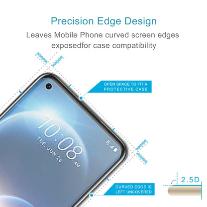 50 PCS 0.26mm 9H 2.5D Tempered Glass Film For HTC Desire 22 Pro - For HTC by buy2fix | Online Shopping UK | buy2fix