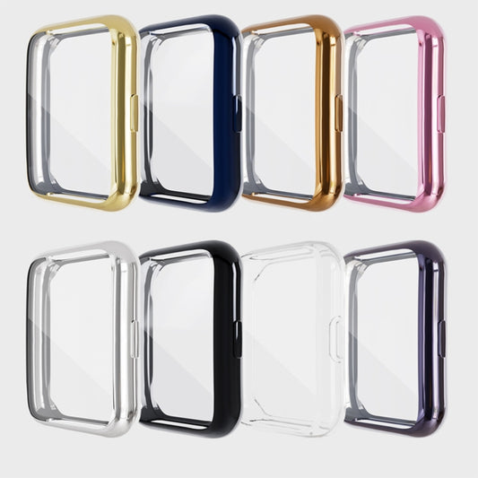 For Huawei Watch Fit 2 TPU Electroplating Watch Protective Case(Pink) by buy2fix