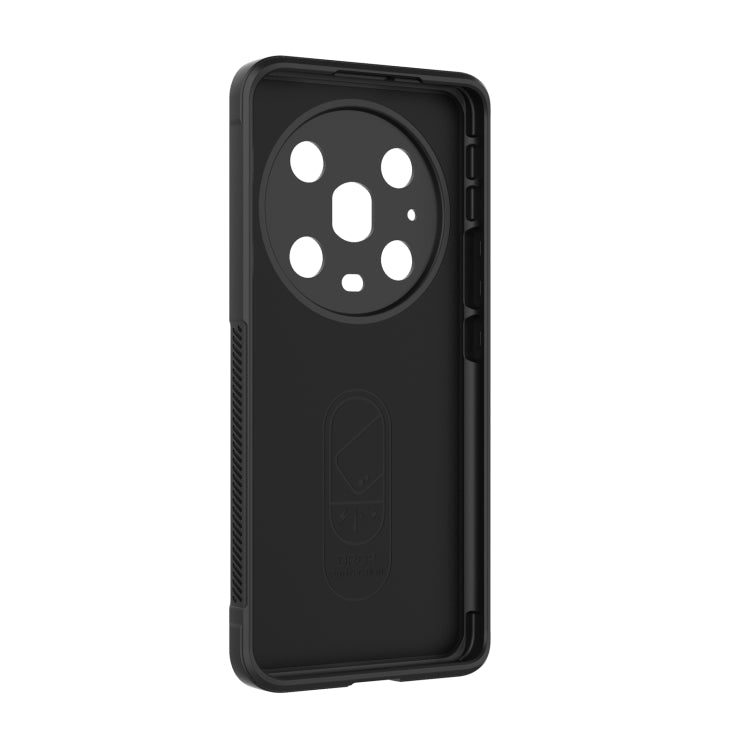 For Honor Magic4 Pro Magic Shield TPU + Flannel Phone Case(White) - Honor Cases by buy2fix | Online Shopping UK | buy2fix