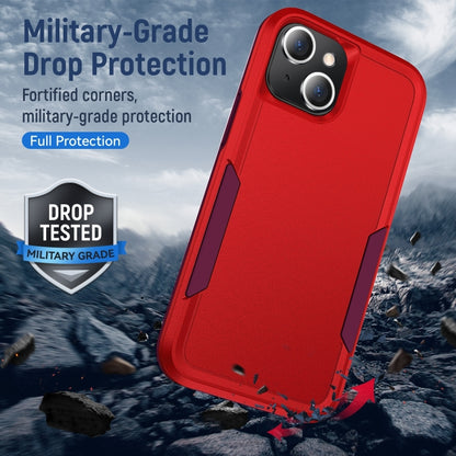 For iPhone 14 Pioneer Armor Heavy Duty Shockproof Phone Case (Red) by buy2fix
