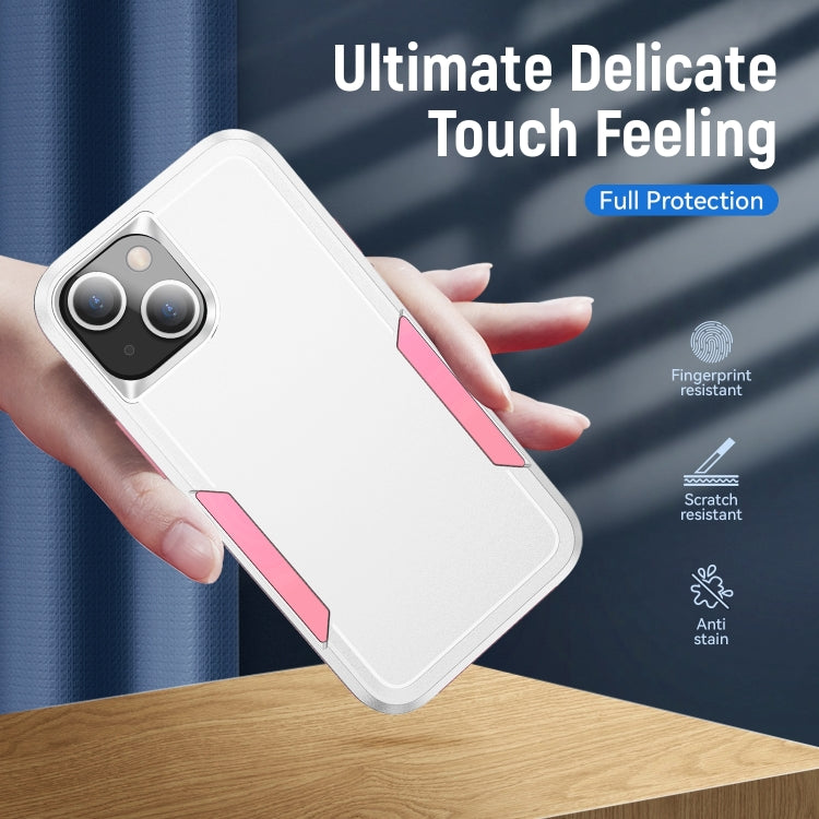 For iPhone 14 Plus Pioneer Armor Heavy Duty Shockproof Phone Case (White) by buy2fix