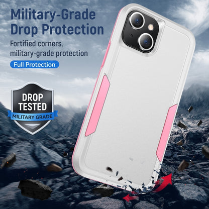 For iPhone 14 Plus Pioneer Armor Heavy Duty Shockproof Phone Case (White) by buy2fix
