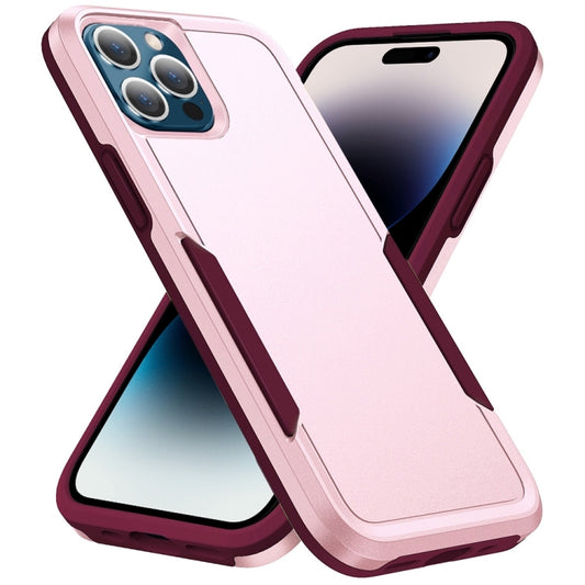For iPhone 14 Pro Pioneer Armor Heavy Duty Shockproof Phone Case(Pink) by buy2fix