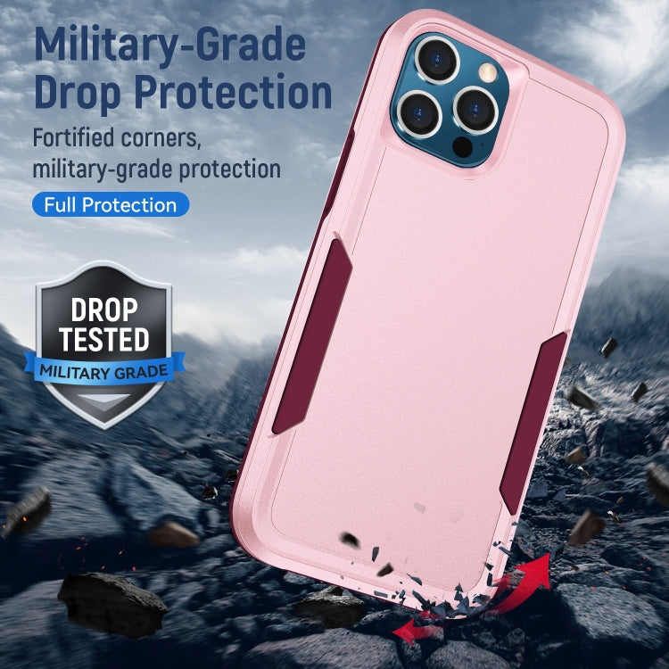 For iPhone 14 Pro Pioneer Armor Heavy Duty Shockproof Phone Case(Pink) by buy2fix