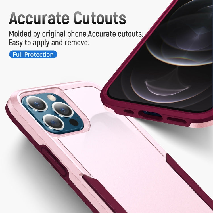 For iPhone 14 Pro Pioneer Armor Heavy Duty Shockproof Phone Case(Pink) by buy2fix