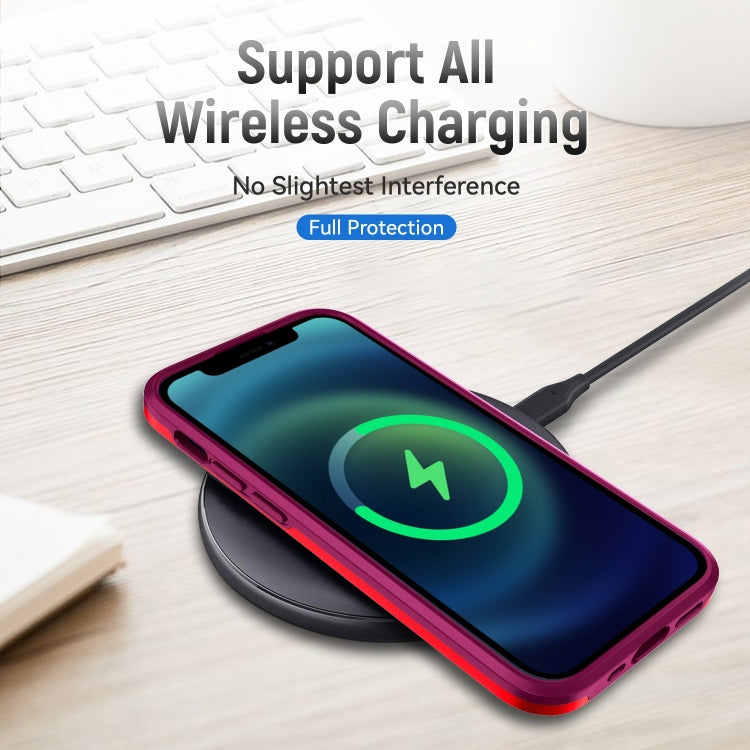 For iPhone 14 Pro Pioneer Armor Heavy Duty Shockproof Phone Case(Red) by buy2fix