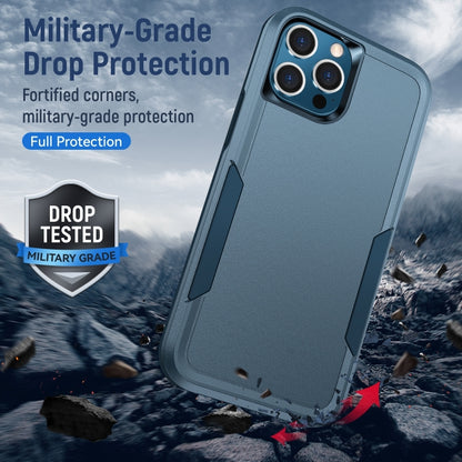 For iPhone 14 Pro Pioneer Armor Heavy Duty Shockproof Phone Case(Blue) by buy2fix