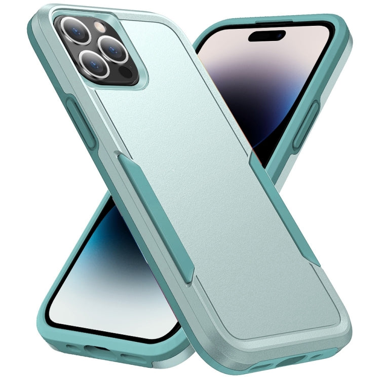 For iPhone 14 Pro Pioneer Armor Heavy Duty Shockproof Phone Case(Green) by buy2fix
